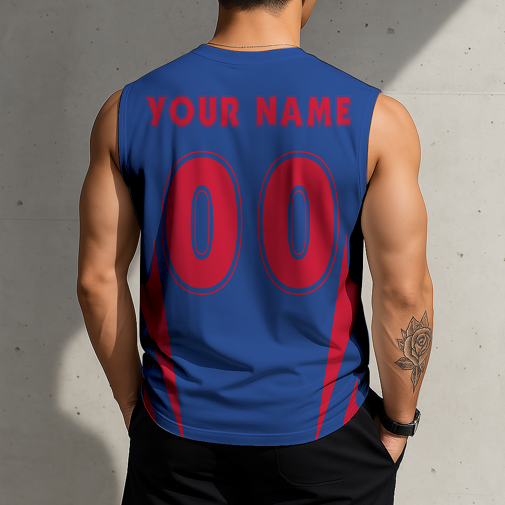 Limited Edition – Customized NBA Detroit Pistons Men’s Gym Shirt - Image 2