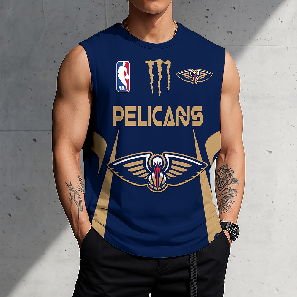 Limited Edition – Customized NBA New Orleans Pelicans Men’s Gym Shirt