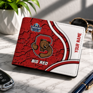 Limited Edition – New Customized NCAA Cornell Big Red Leather Wallet