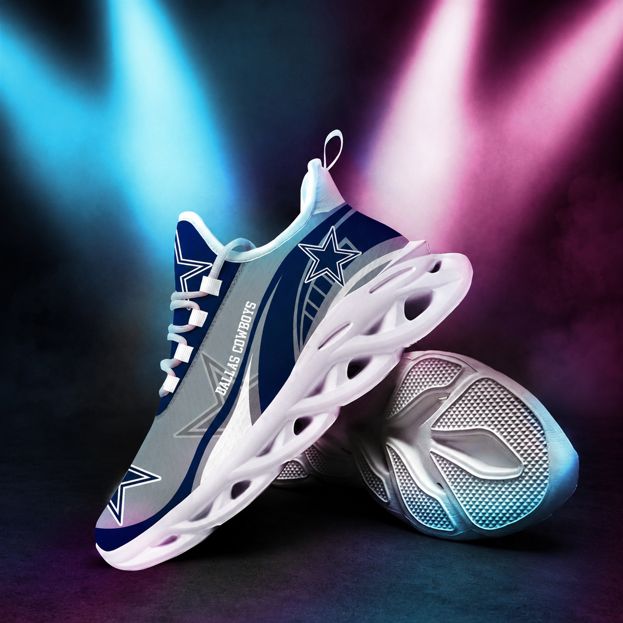 Limited Edition – Customized NFL Dallas Cowboys Unisex Max Soul Shoes
