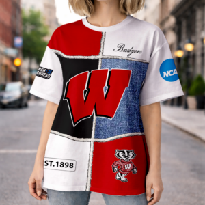 Limited Edition – Customized NCAA Wisconsin Badgers T-Shirts