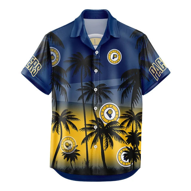 Limited Edition – Customized NBA Indiana Pacers Unisex Hawaiian Shirt & Shorts Set - Image 3