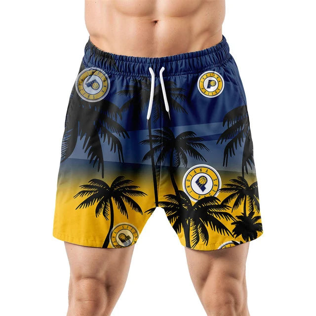 Limited Edition – Customized NBA Indiana Pacers Unisex Hawaiian Shirt & Shorts Set - Image 5