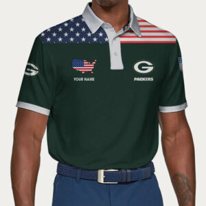 Limited Edition – Customized NFL Green Bay Packers Polo Shirt