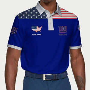 Limited Edition – Customized NFL New York Giants Polo Shirt