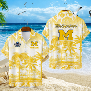 Limited Edition – New Customized NCAA Michigan Wolverines Unisex Hawaiian Shirt
