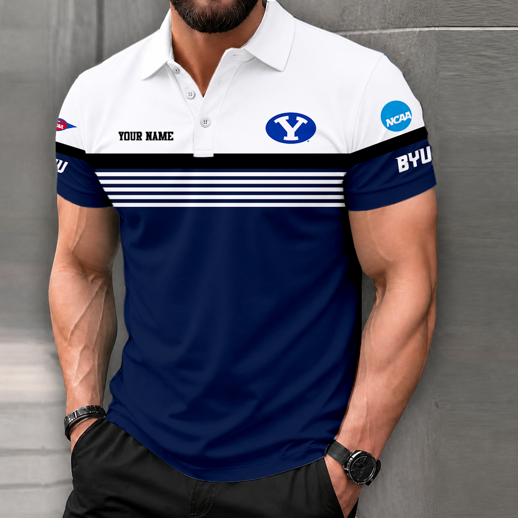Limited Edition – Customized NCAA Byu Cougars Polo Shirt