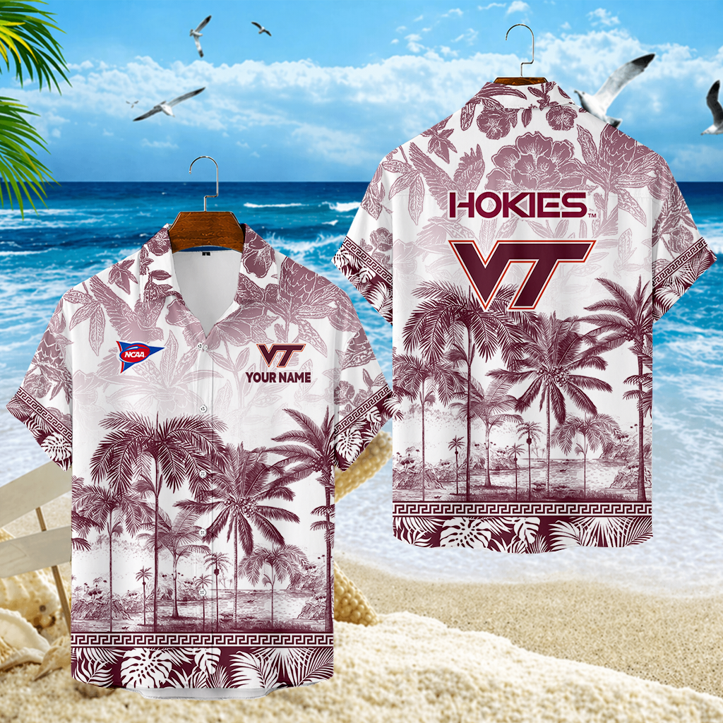 Limited Edition – Customized NCAA Virginia Tech Hokies Unisex Hawaiian Shirt