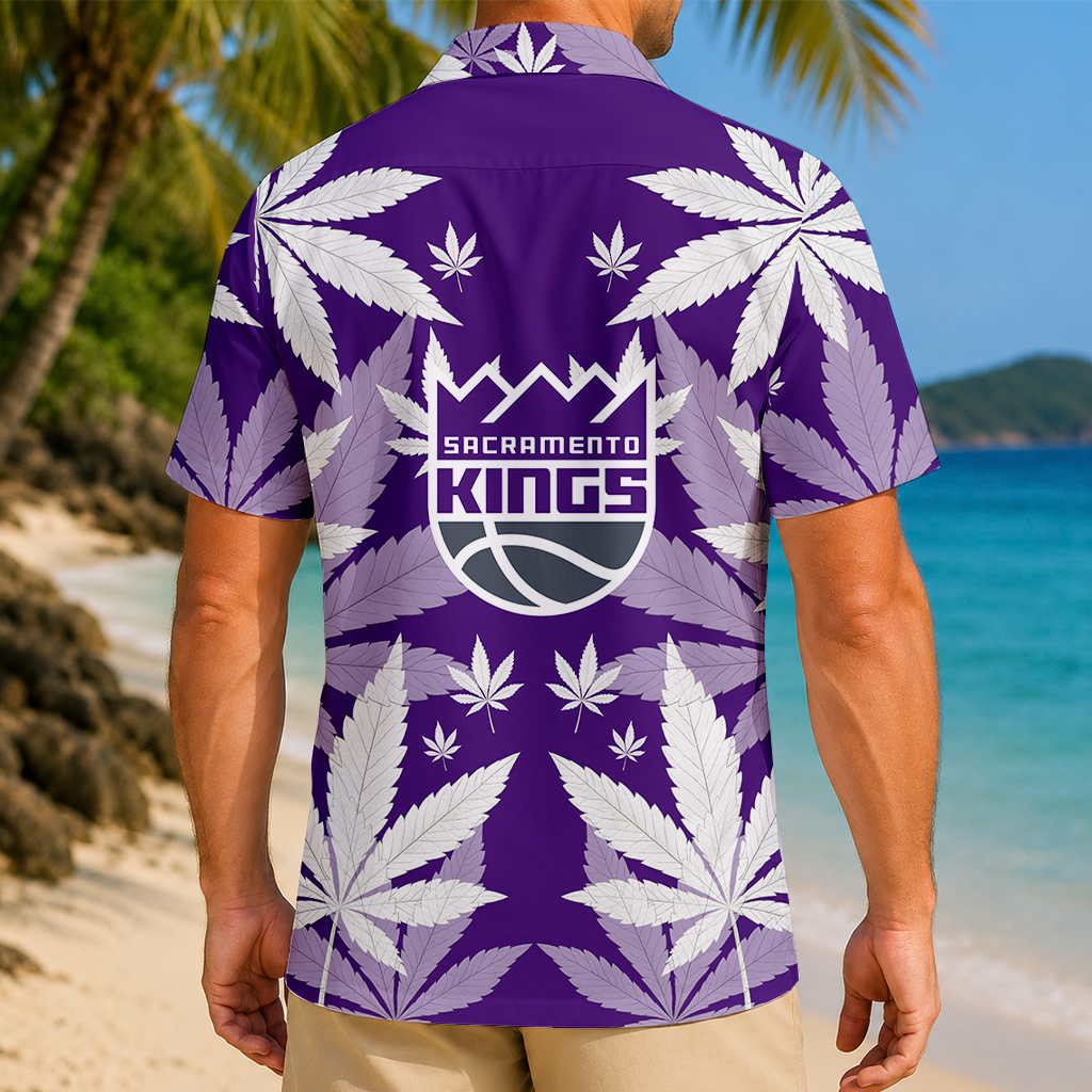Limited Edition – Customized NBA Sacramento Kings Unisex Hawaiian Shirt - Image 2