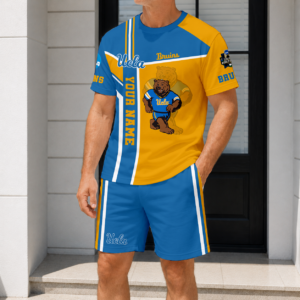 Limited Edition – Customized NCAA Ucla Bruins T-Shirt & Short Pants Set