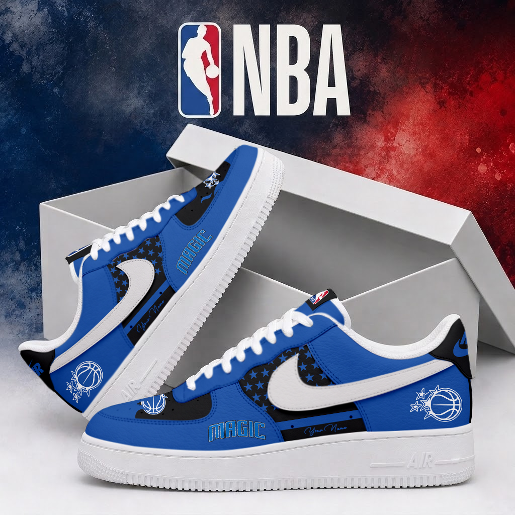 Limited Edition – Customized NBA Orlando Magic Air Force 1 Shoes