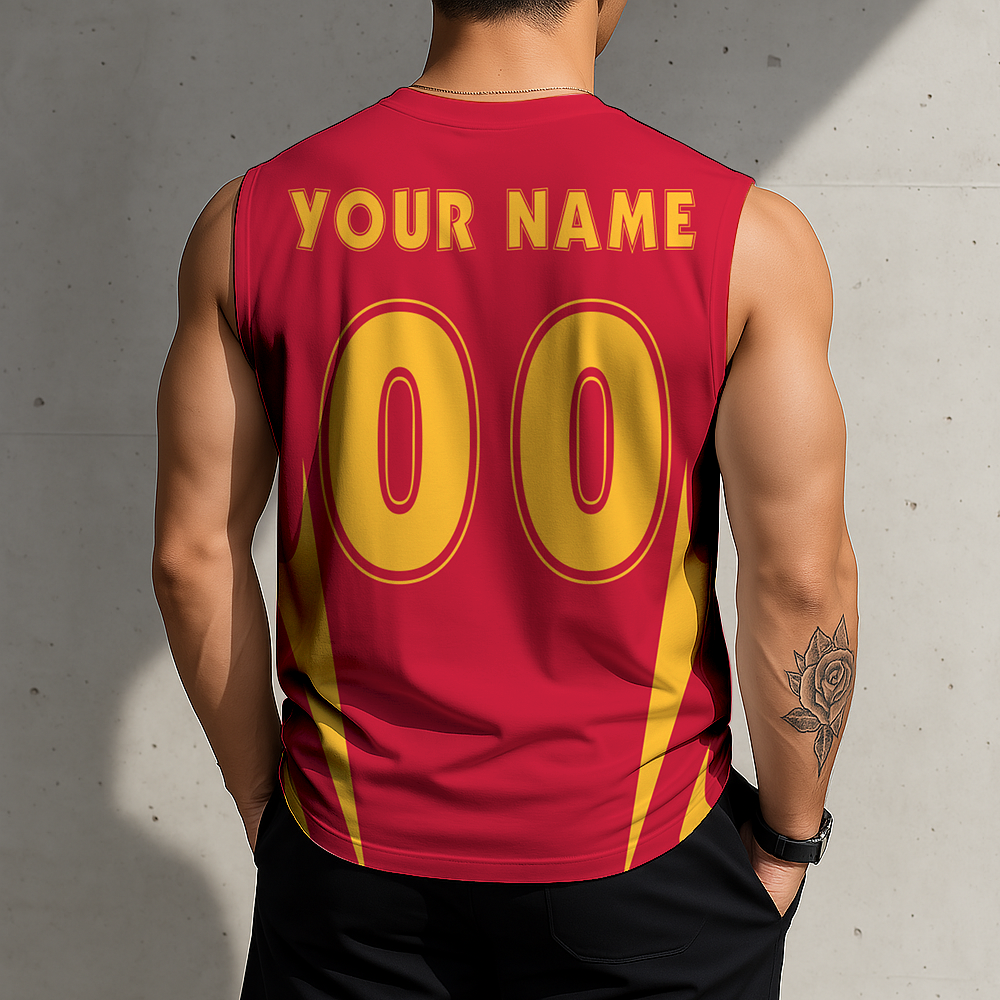 Limited Edition – Customized NBA Atlanta Hawks Men’s Gym Shirt - Image 2