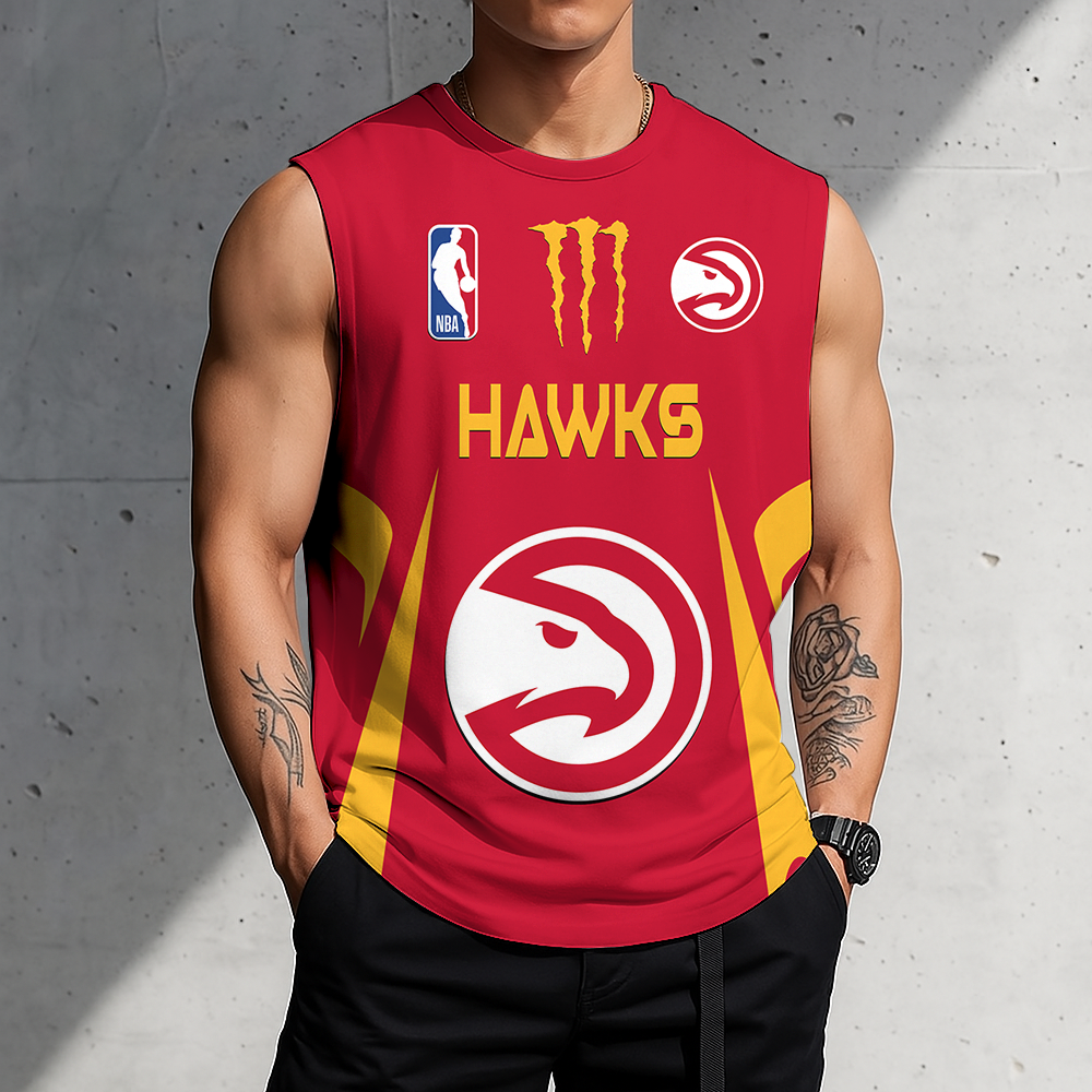 Limited Edition – Customized NBA Atlanta Hawks Men’s Gym Shirt