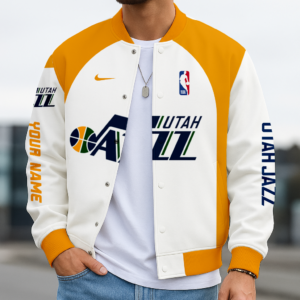 Limited Edition – Customized NBA Utah Jazz Baseball Jacket, Varsity Jacket