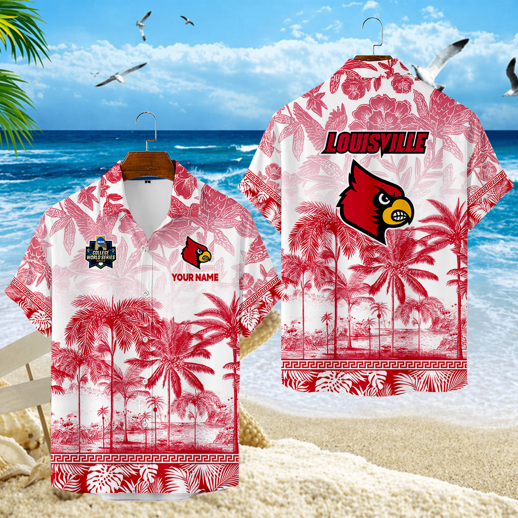 Limited Edition – Customized Louisville Cardinals Unisex Hawaiian Shirt