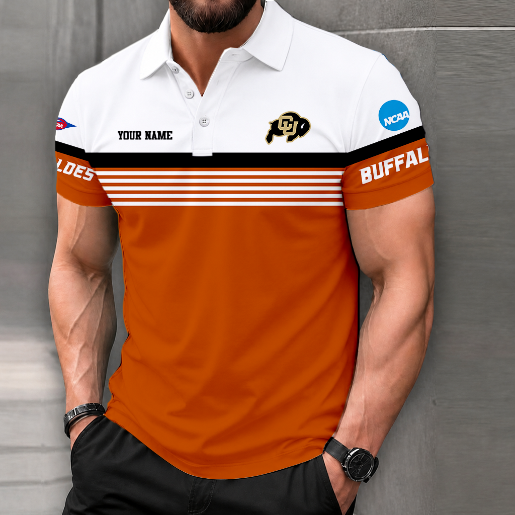 Limited Edition – Customized NCAA Colorado Buffaloes Polo Shirt - Image 4