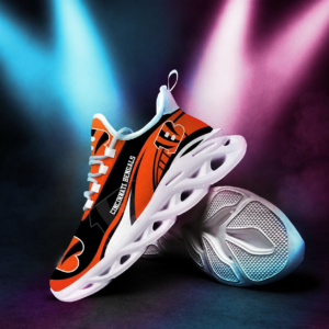 Limited Edition – Customized NFL Cincinnati Bengals Unisex Max Soul Shoes