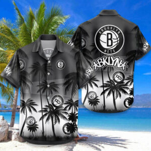 Limited Edition – Customized NBA Brooklyn Nets Unisex Hawaiian Shirt & Shorts Set