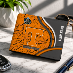 Limited Edition – Customized NCAA Tennessee Volunteers Leather Wallet