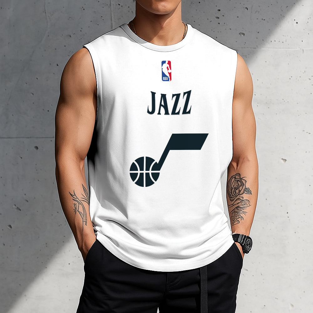 Limited Edition – Customized NBA Utah Jazz Tanktop & Gym Shirt