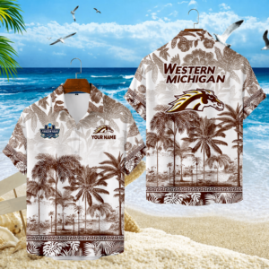 Limited Edition – New Customized NCAA Western Michigan Broncos Unisex Hawaiian Shirt