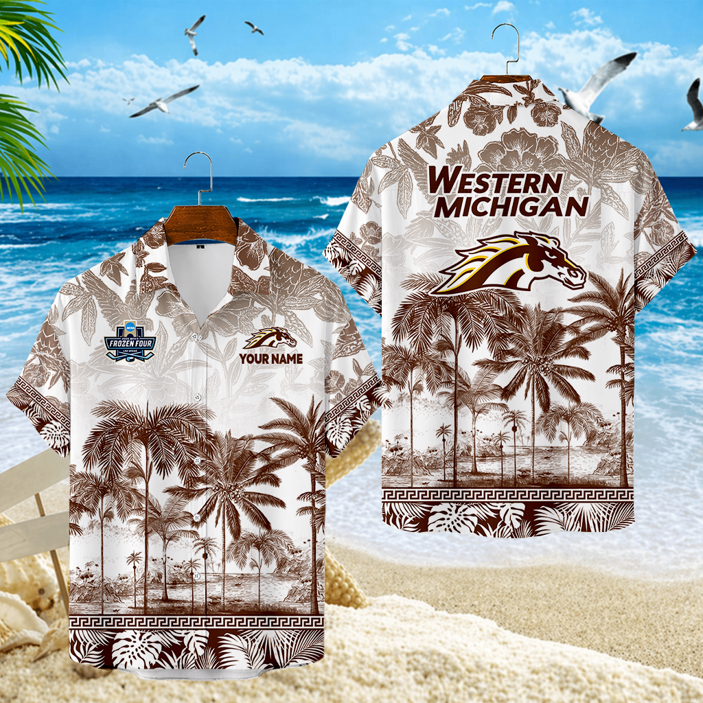 Limited Edition – New Customized NCAA Western Michigan Broncos Unisex Hawaiian Shirt