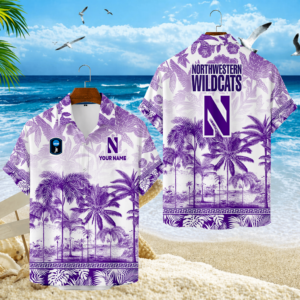 Limited Edition – Customized NCAA Northwestern Wildcats Unisex Hawaiian Shirt