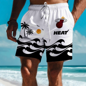 Limited Edition – Customized NBA MiaMiami Heat Short Pants