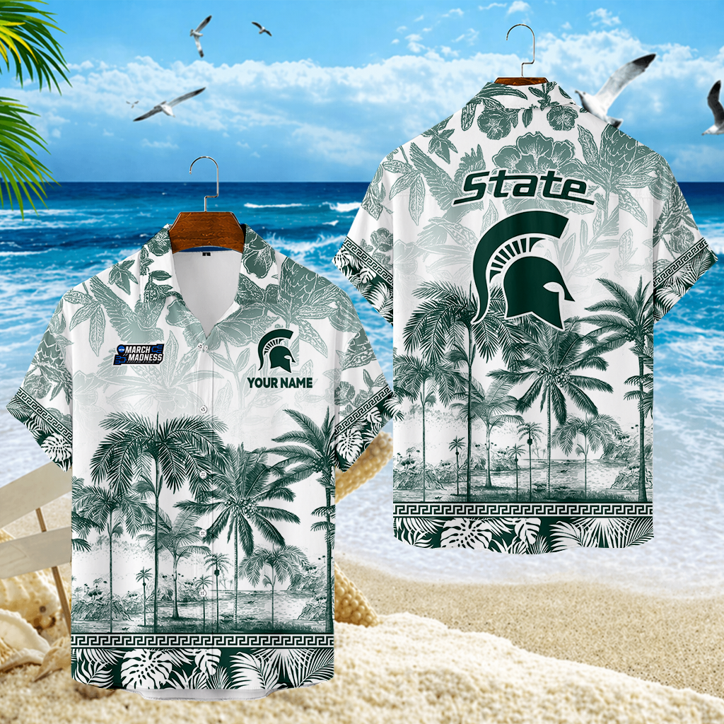 Limited Edition – Customized NCAA Michigan State Spartans Unisex Hawaiian Shirt