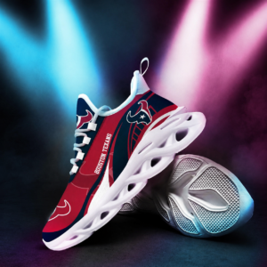 Limited Edition – Customized NFL Houston Texans Unisex Max Soul Shoes