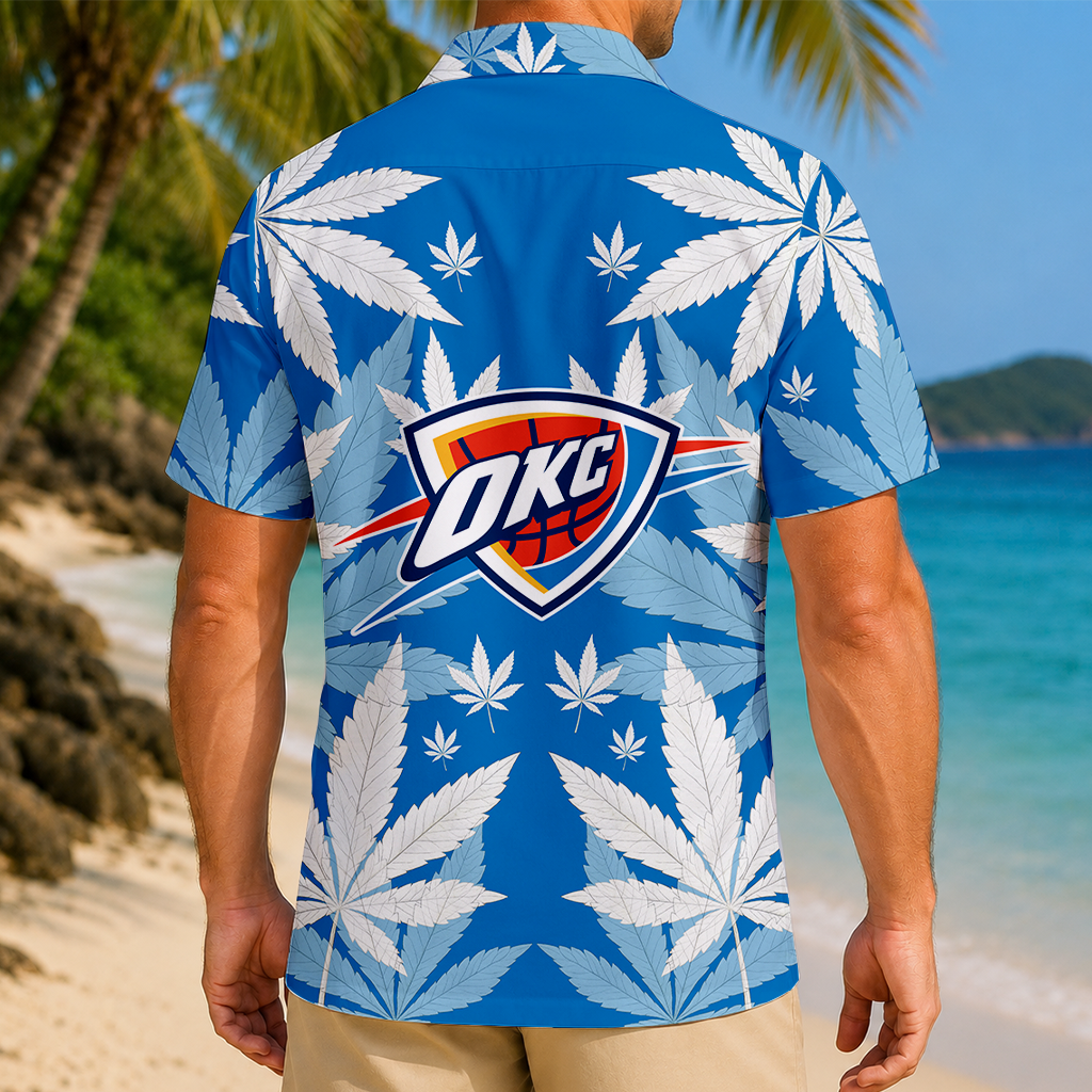 Limited Edition – Customized NBA Oklahoma City Thunder Unisex Hawaiian Shirt - Image 2