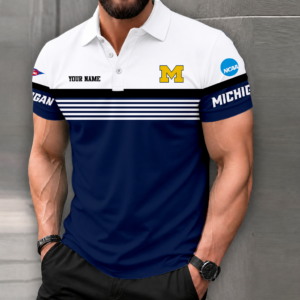 Limited Edition – Customized NCAA Michigan Wolverines Polo Shirt