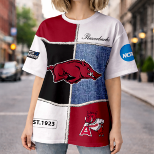 Limited Edition – Customized NCAA Arkansas Razorbacks T-Shirts