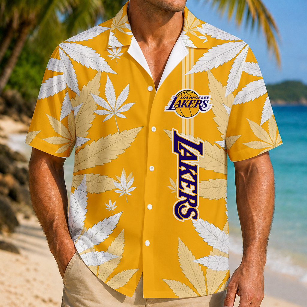 Limited Edition – Customized NBA Los Angeles Lakers Unisex Hawaiian Shirt
