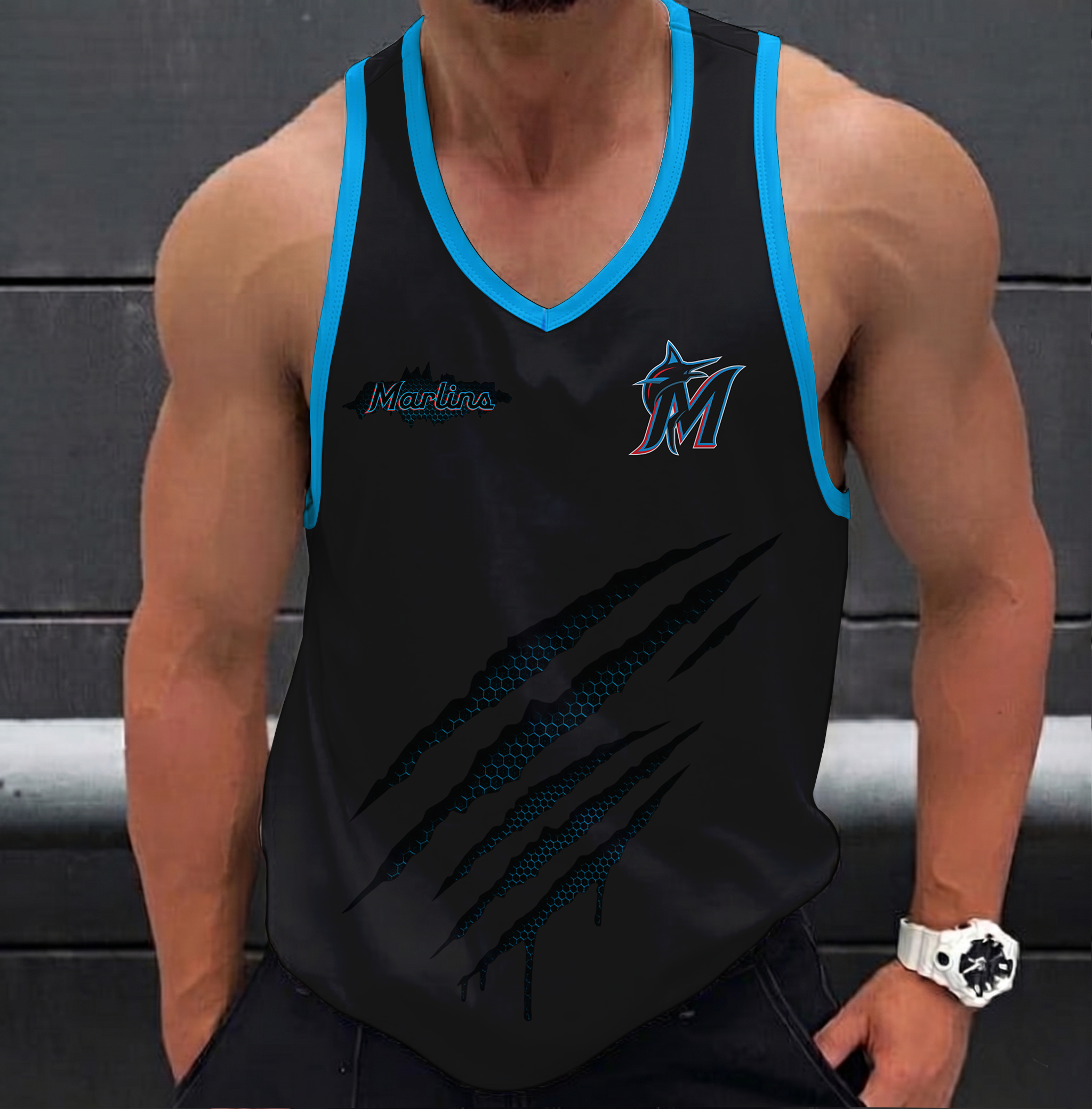 Limited Edition – Customized MLB Miami Marlins Unisex Tank Top