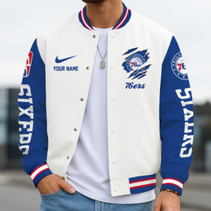Limited Edition – Customized NBA Philadelphia 76ers Baseball Jacket, Varsity Jacket