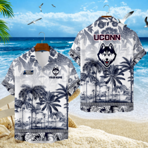Limited Edition – Customized NCAA Uconn Huskies Unisex Hawaiian Shirt