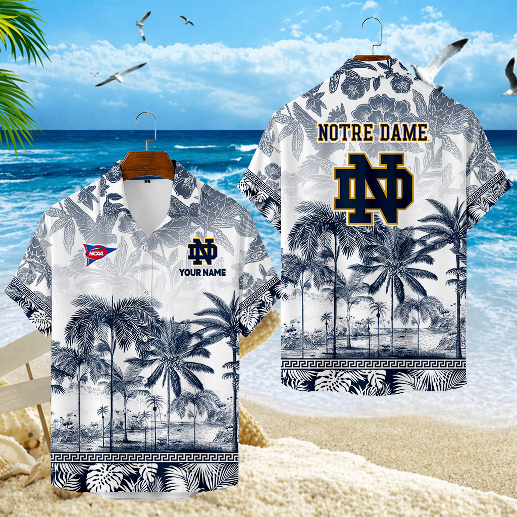Limited Edition – Customized NCAA Notre Dame Fighting Irish Unisex Hawaiian Shirt