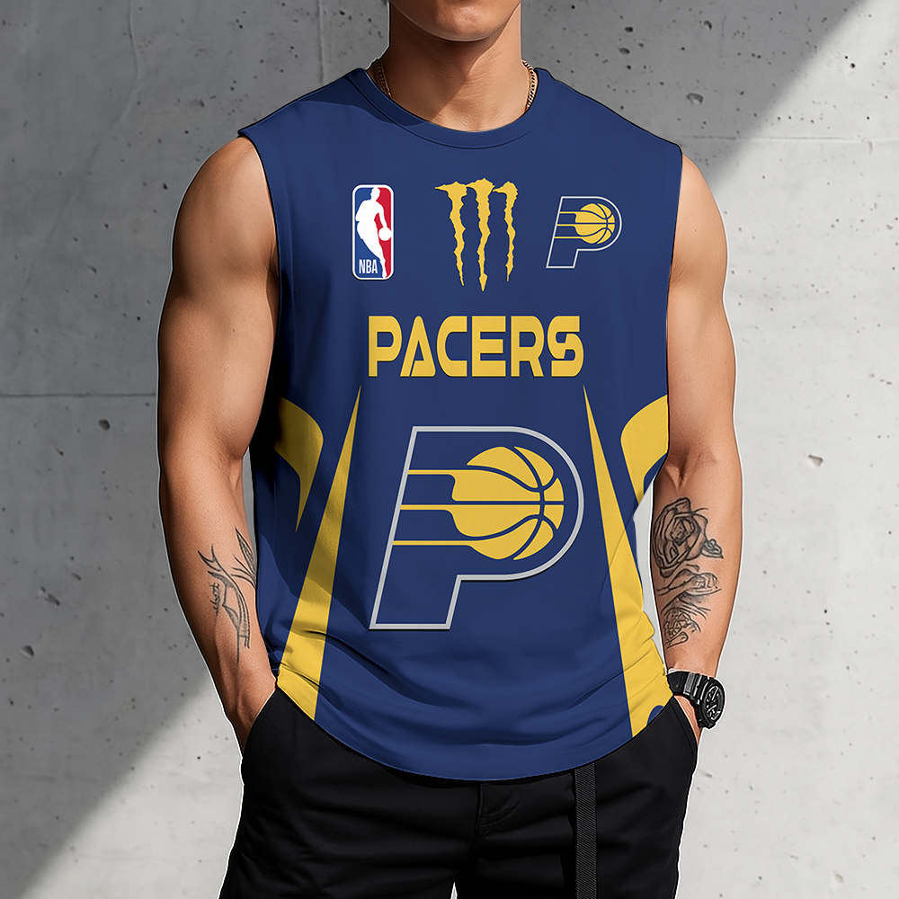Limited Edition – Customized NBA Indiana Pacers Men’s Gym Shirt