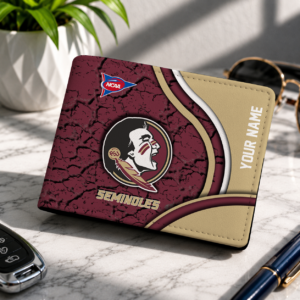 Limited Edition – Customized NCAA Florida State Seminoles Leather Wallet