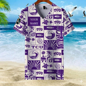 Limited Edition – Customized NCAA Tcu Horned Frogs V-Neck Female Shirt