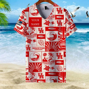 Limited Edition – Customized NCAA Houston Cougars V-Neck Female Shirt