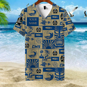 Limited Edition – Customized NCAA ege World Series V-Neck Female Shirt