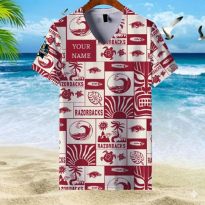 Limited Edition – Customized NCAA Arkansas Razorbacks V-Neck Female Shirt