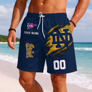 Limited Edition – Customized NCAA Notre Dame Fighting Irish Short Pants