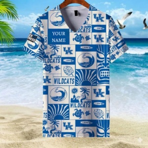 Limited Edition – Customized NCAA Kentucky Wildcats V-Neck Female Shirt