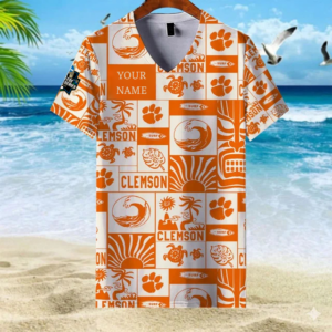 Limited Edition – Customized NCAA Clemson Tigers V-Neck Female Shirt