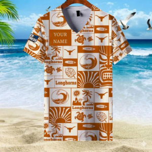 Limited Edition – Customized NCAA Texas Longhorns V-Neck Female Shirt