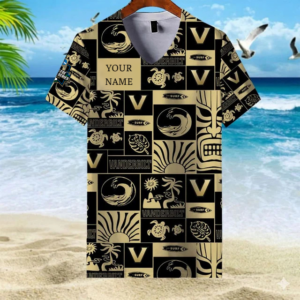 Limited Edition – Customized NCAA Vanderbilt Commodores V-Neck Female Shirt