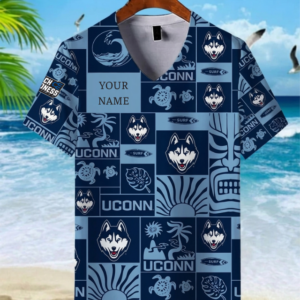 Limited Edition – Customized NCAA UConn Huskies V-Neck Female Shirt